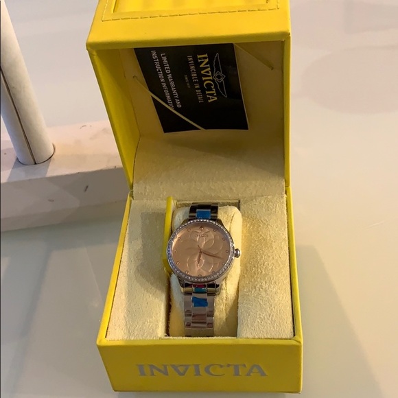 New - Invicta rose-gold dial wildflower watch - Picture 4 of 9